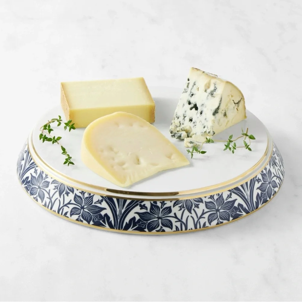 RARE Morris & Co. x Williams Sonoma Bluebell Cheese Tray, MSRP $125
